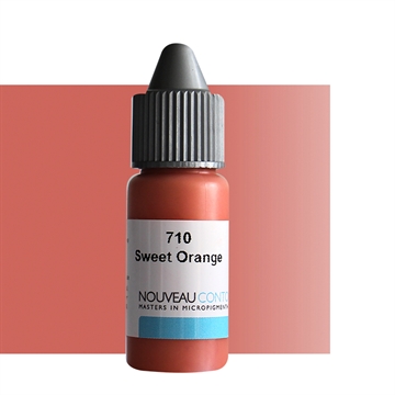 PIGMENT / LIPS - ORGANIC  Sweet Orange - Flaske á 10 ml.